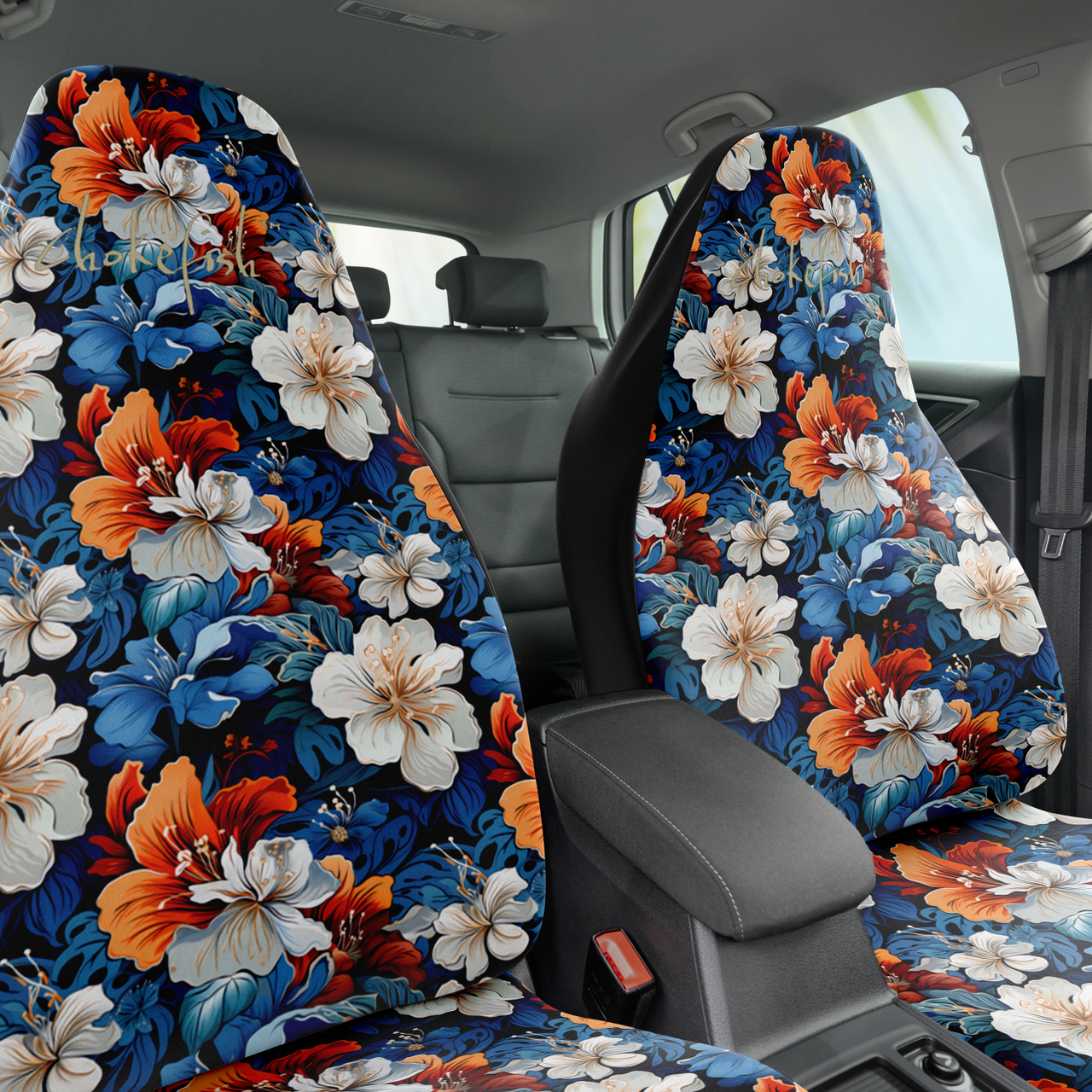 Chokefish™ Floral Seat Covers-022