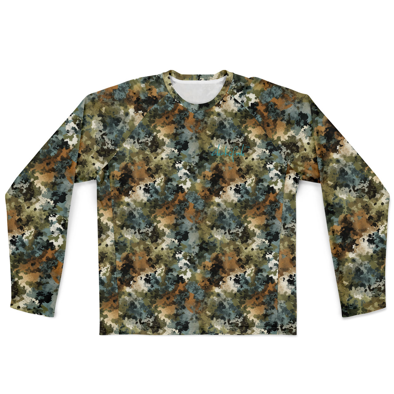 Chokefish™ Long Sleeve Every Day All Weather Acid-Wash Shirt Men's-014