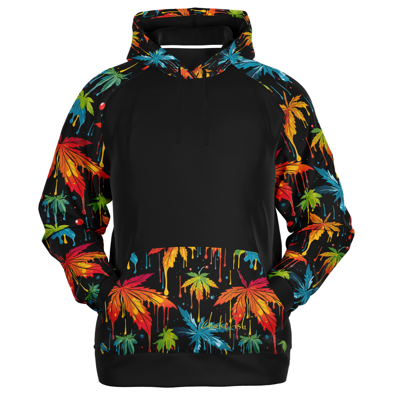 Chokefish™ Cannabis Raglan Remix-015B