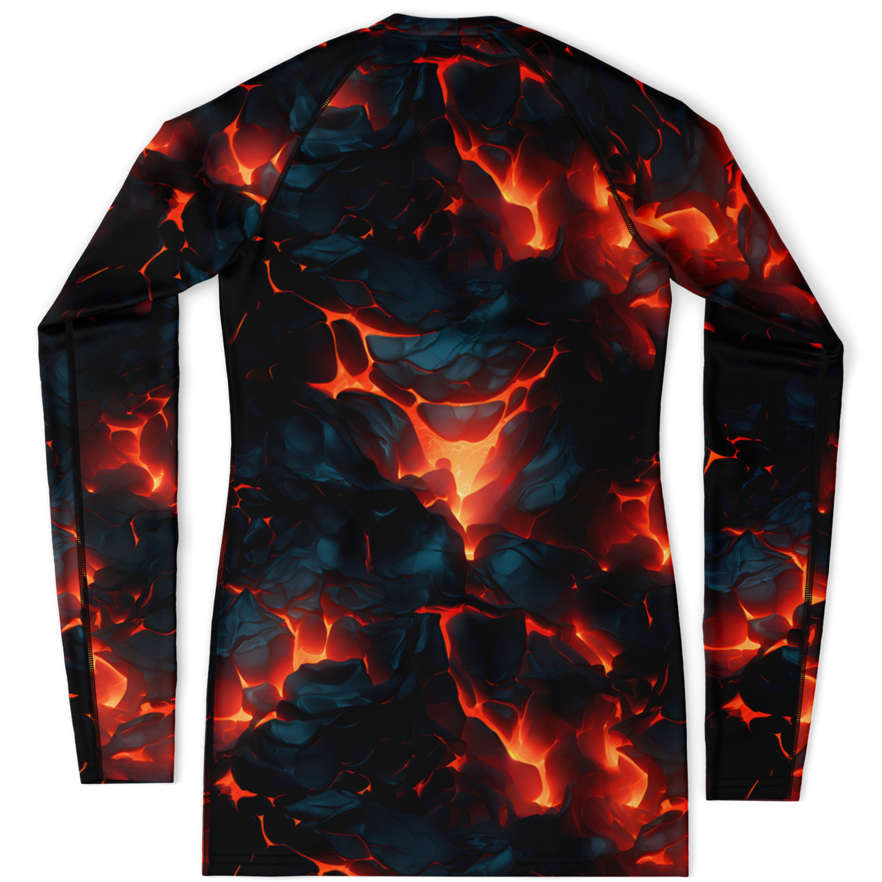 Chokefish™ Long Sleeve Rashguard Cannabis Woman's Shirt-002