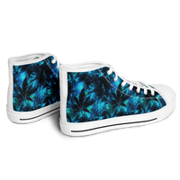 Chokefish™ Urban Peak Retro High Tops-Cannabis-009