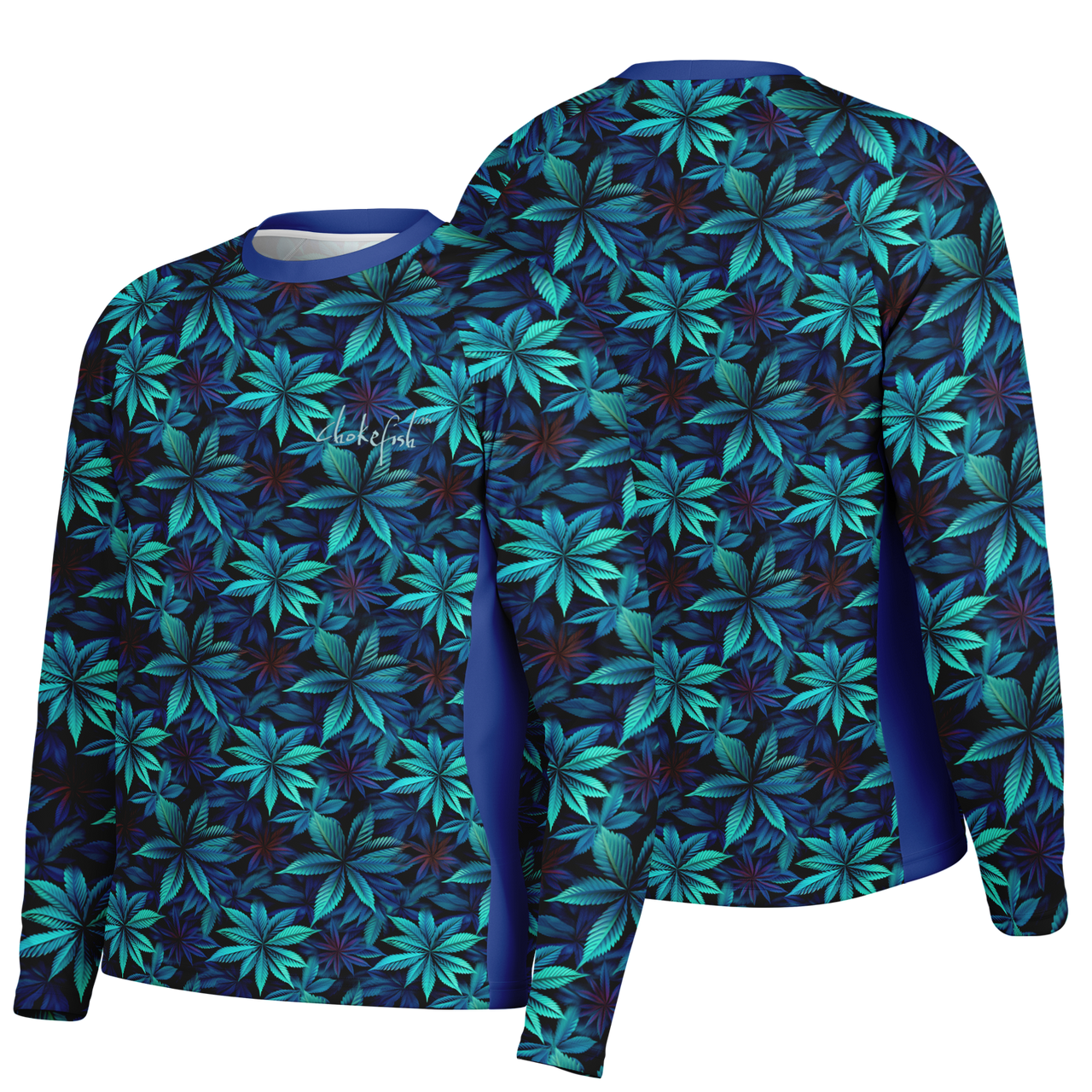 Chokefish™ Long Sleeve Every Day All Weather Cannabis Shirt Men's-017