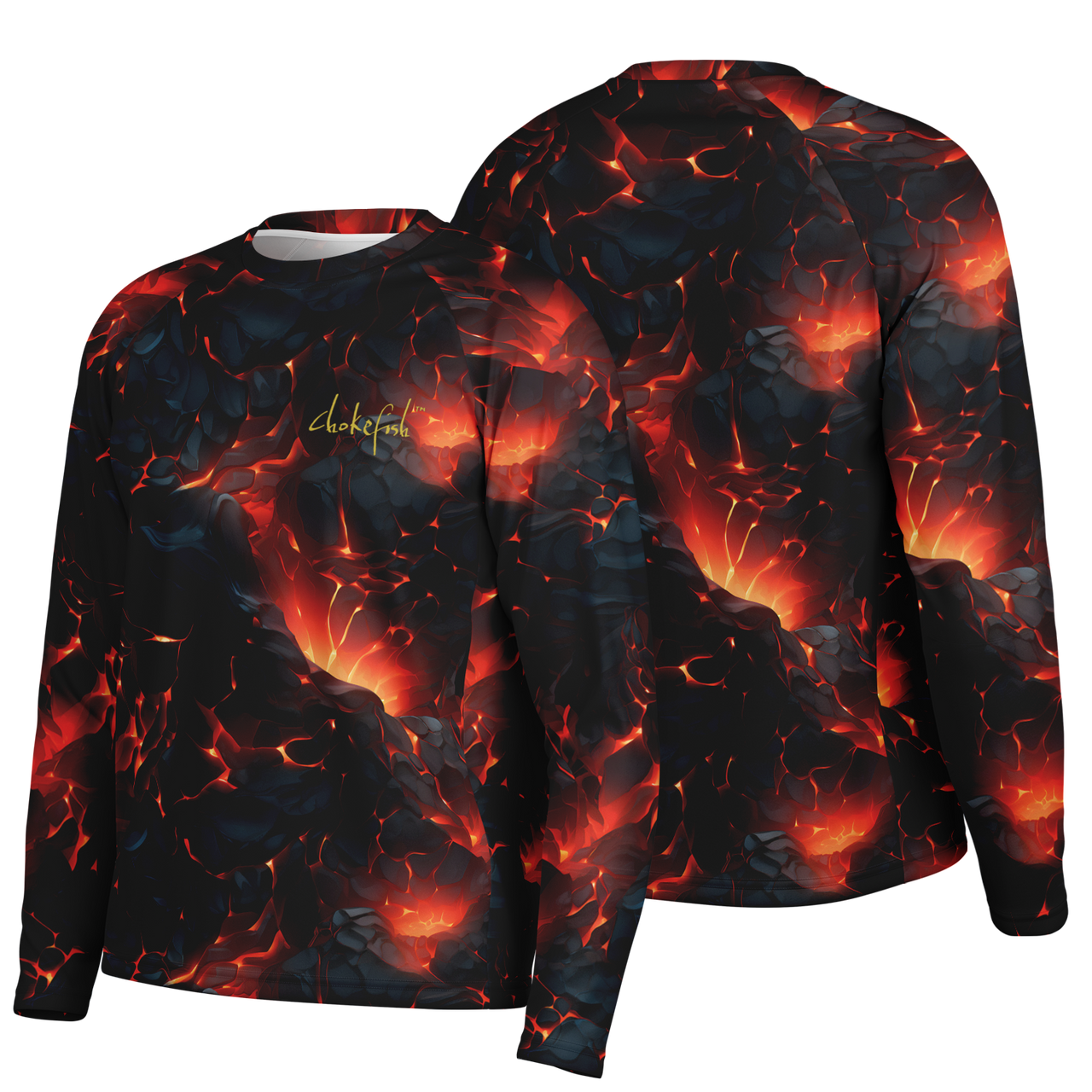 Chokefish™ Long Sleeve Every Day All Weather Volcano Shirt Men's-003