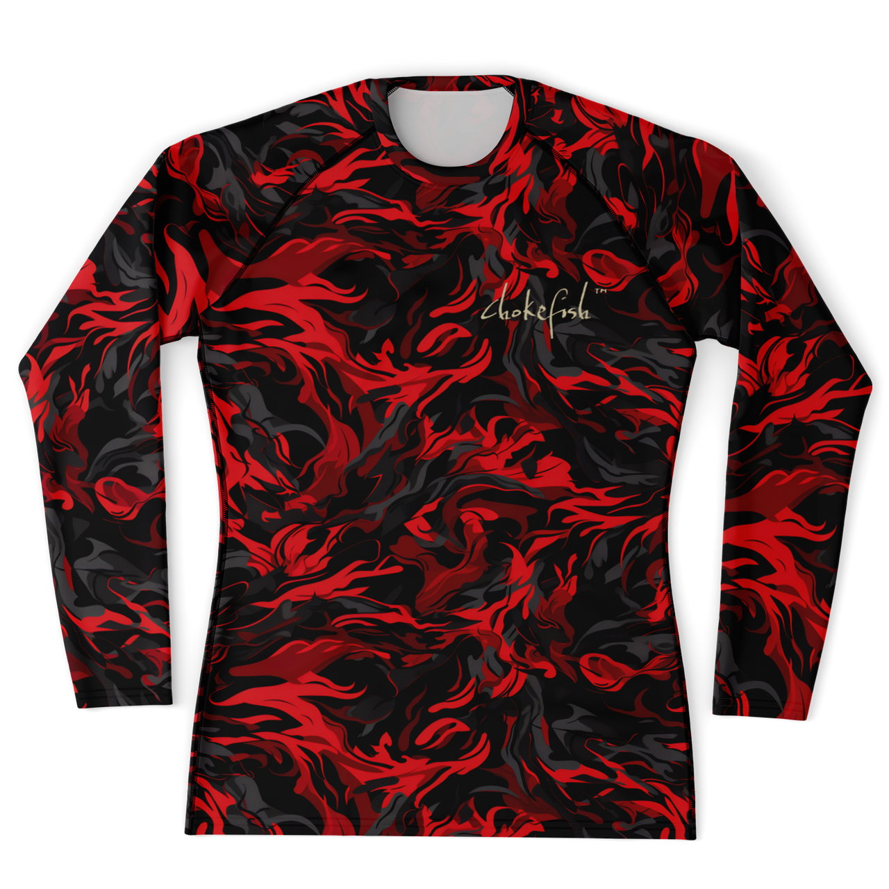 Chokefish™ Long Sleeve Rashguard Camouflage Men's Shirt-003