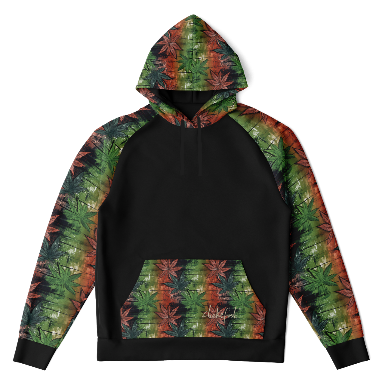 Chokefish™ Cannabis Raglan Remix-005B