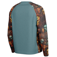 Chokefish™ Long Sleeve Every Day All Weather Skulls Shirt Men's-003