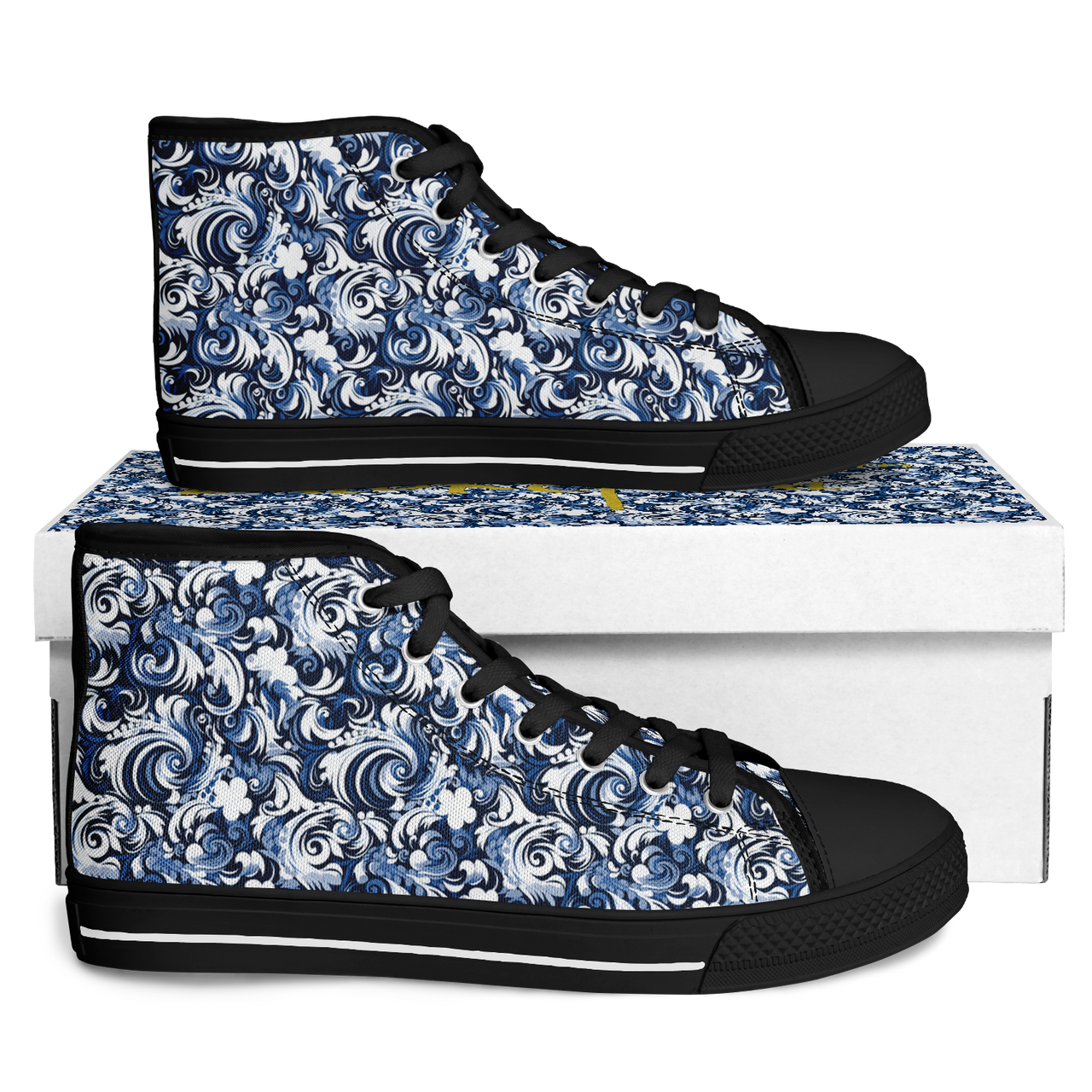 Chokefish™ Urban Peak Retro High Tops-Maori-008-2