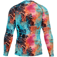Chokefish™ Long Sleeve Rashguard Acid-Wash Men's Shirt-005