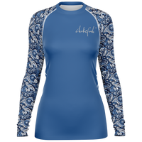 Chokefish™ Long Sleeve Rashguard Maori Woman's Shirt-004