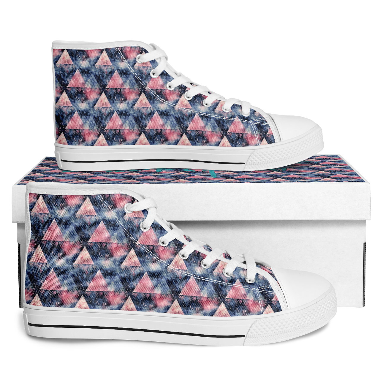Chokefish™ Urban Peak Retro High Tops-Acid-Wash-008