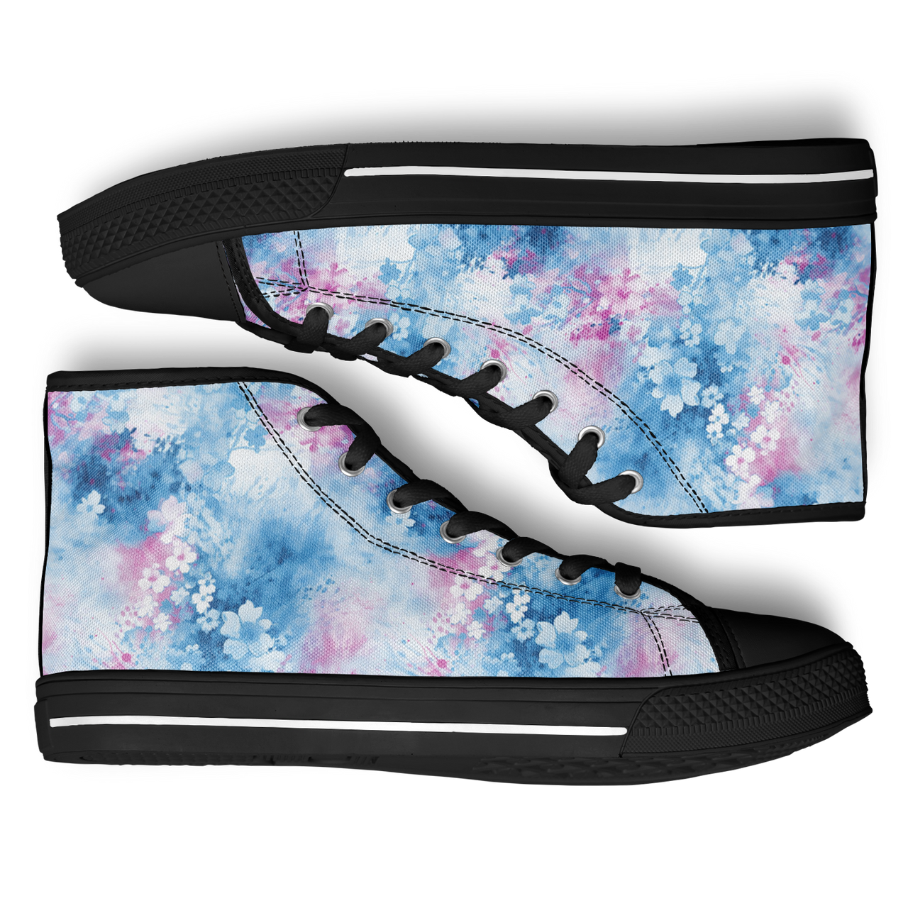 Chokefish™ Urban Peak Retro High Tops-Acid-Wash-006-2