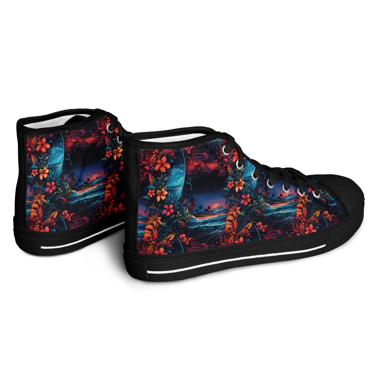 Chokefish™ Urban Peak Retro High Tops-Surfboards-002-2