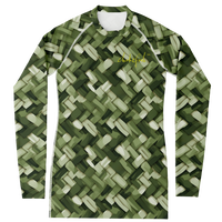 Chokefish™ Long Sleeve Rashguard Textures Woman's Shirt-003