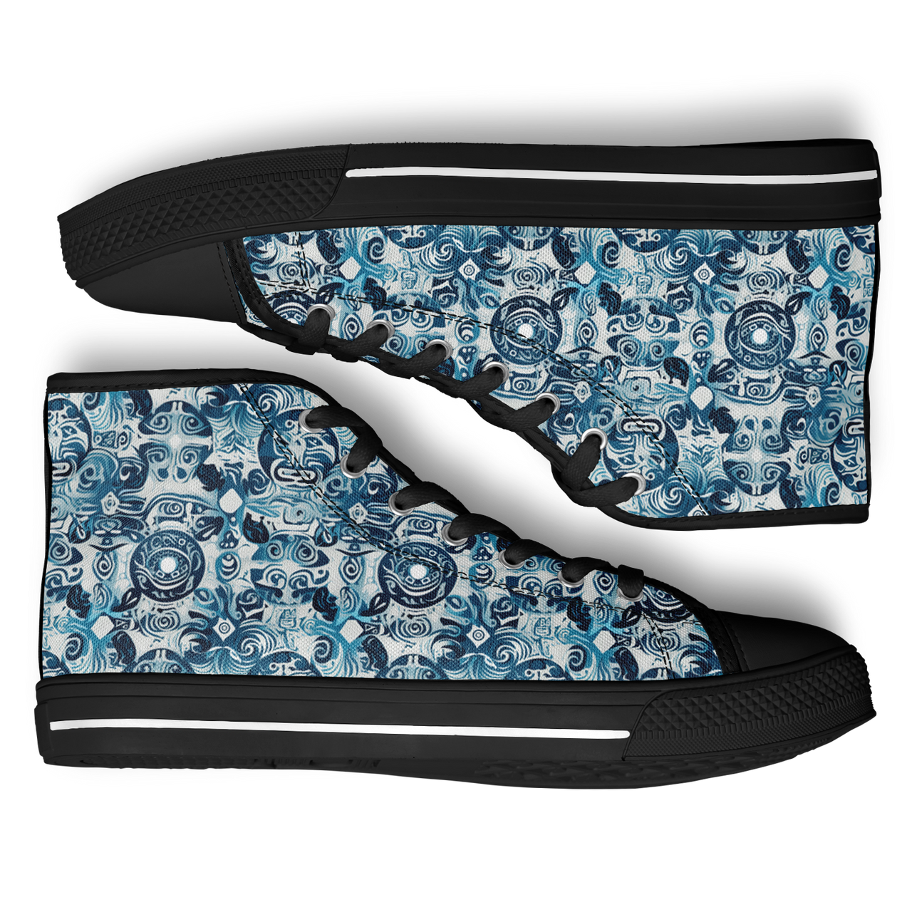 Chokefish™ Urban Peak Retro High Tops-Sun&Saltwater-003-2