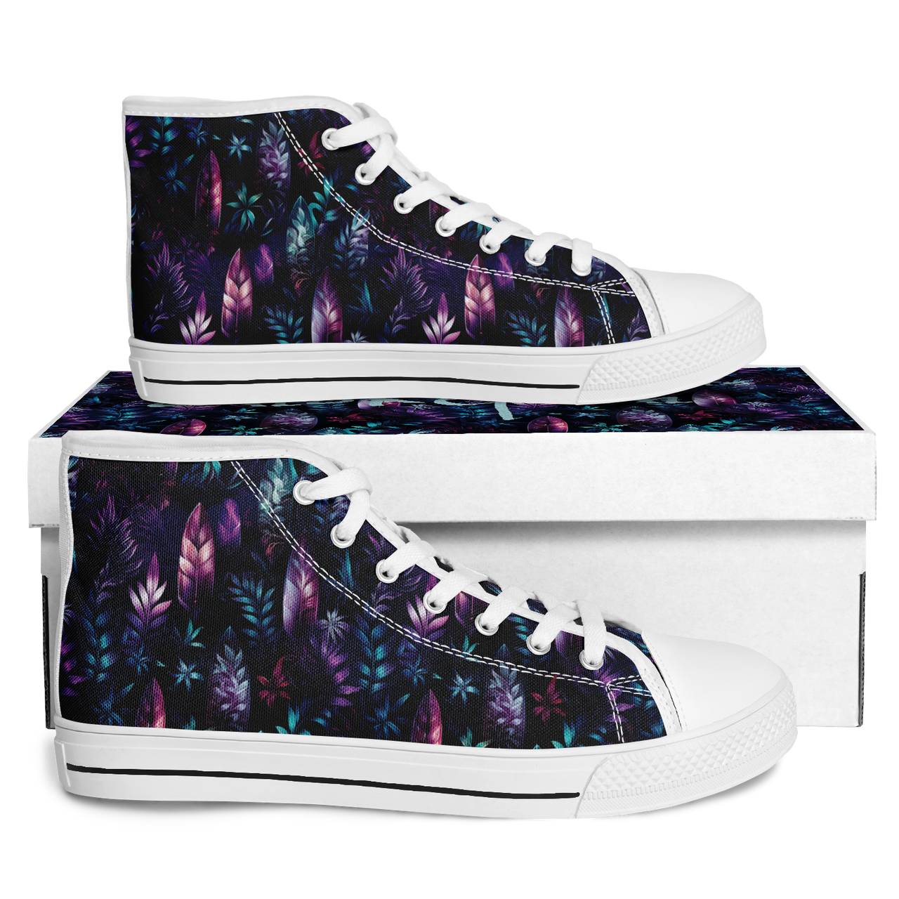 Chokefish™ Urban Peak Retro High Tops-Surfboards-003