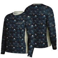 Chokefish™ Long Sleeve Every Day All Weather Trees&Boats Shirt Men's-021