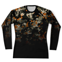 Chokefish™ Long Sleeve Rashguard Camouflage Men's Shirt-016