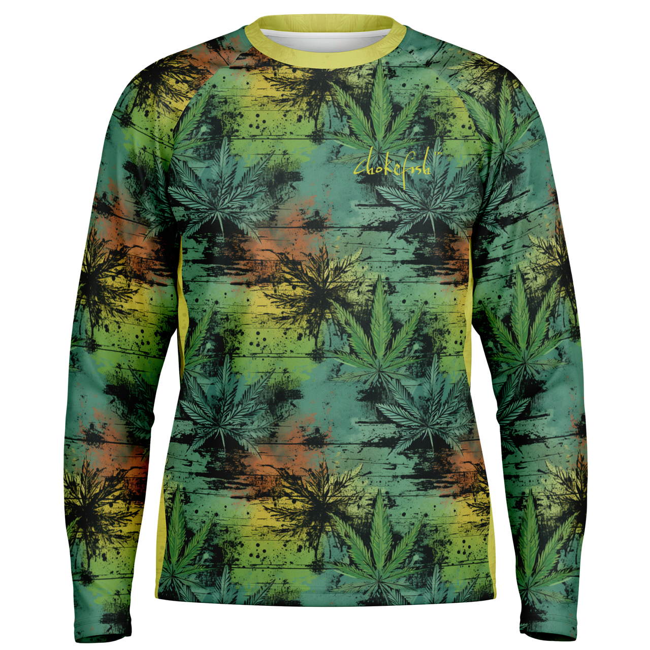 Chokefish™ Long Sleeve Every Day All Weather Cannabis Shirt Men's-003