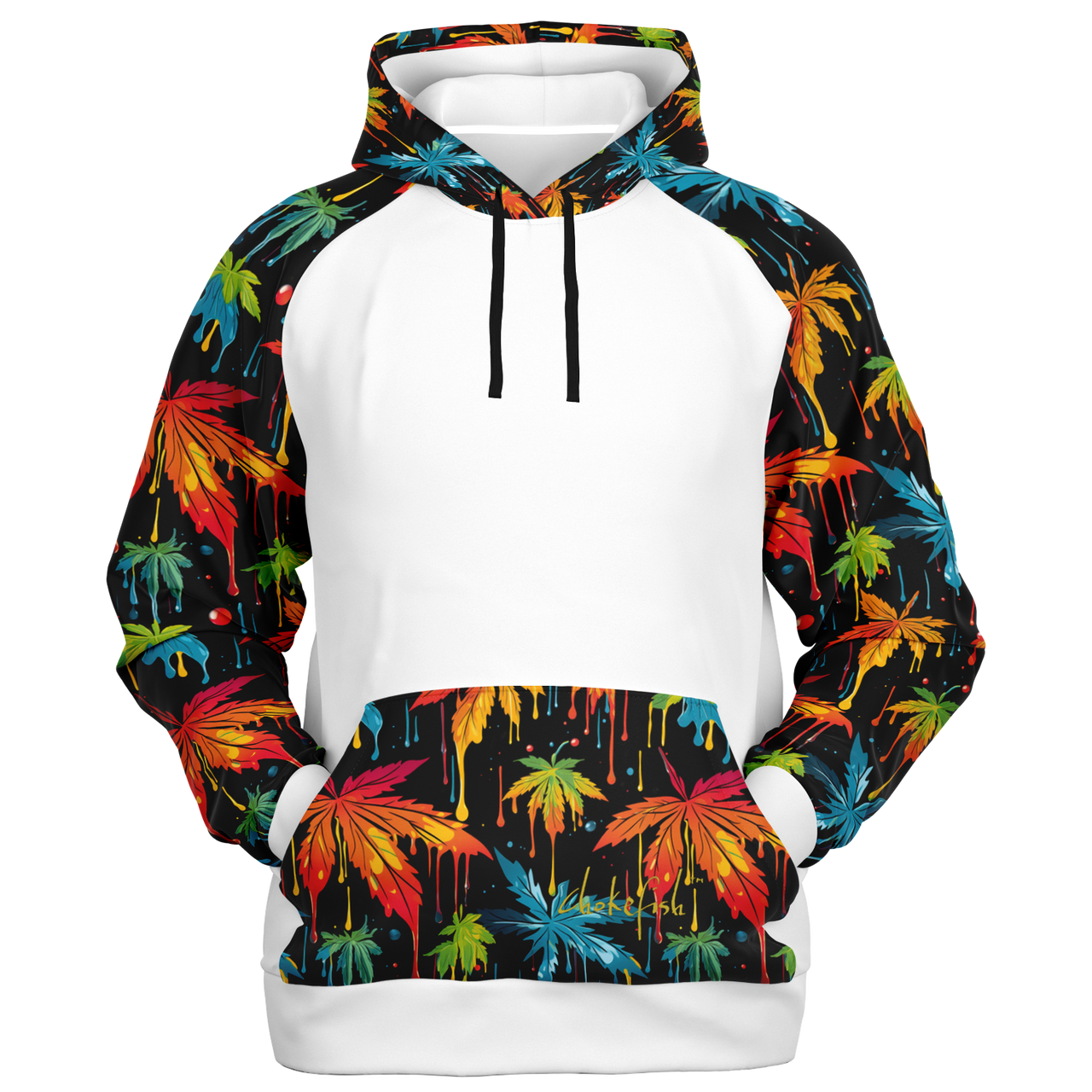 Chokefish™ Cannabis Raglan Remix-015W