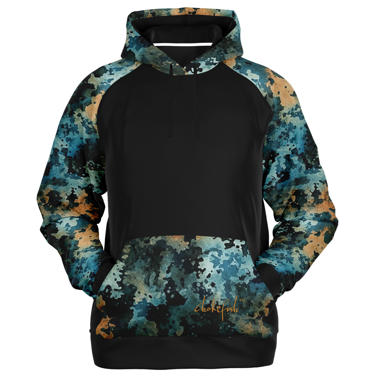 Chokefish™ Acid Wash Raglan Remix - 016B