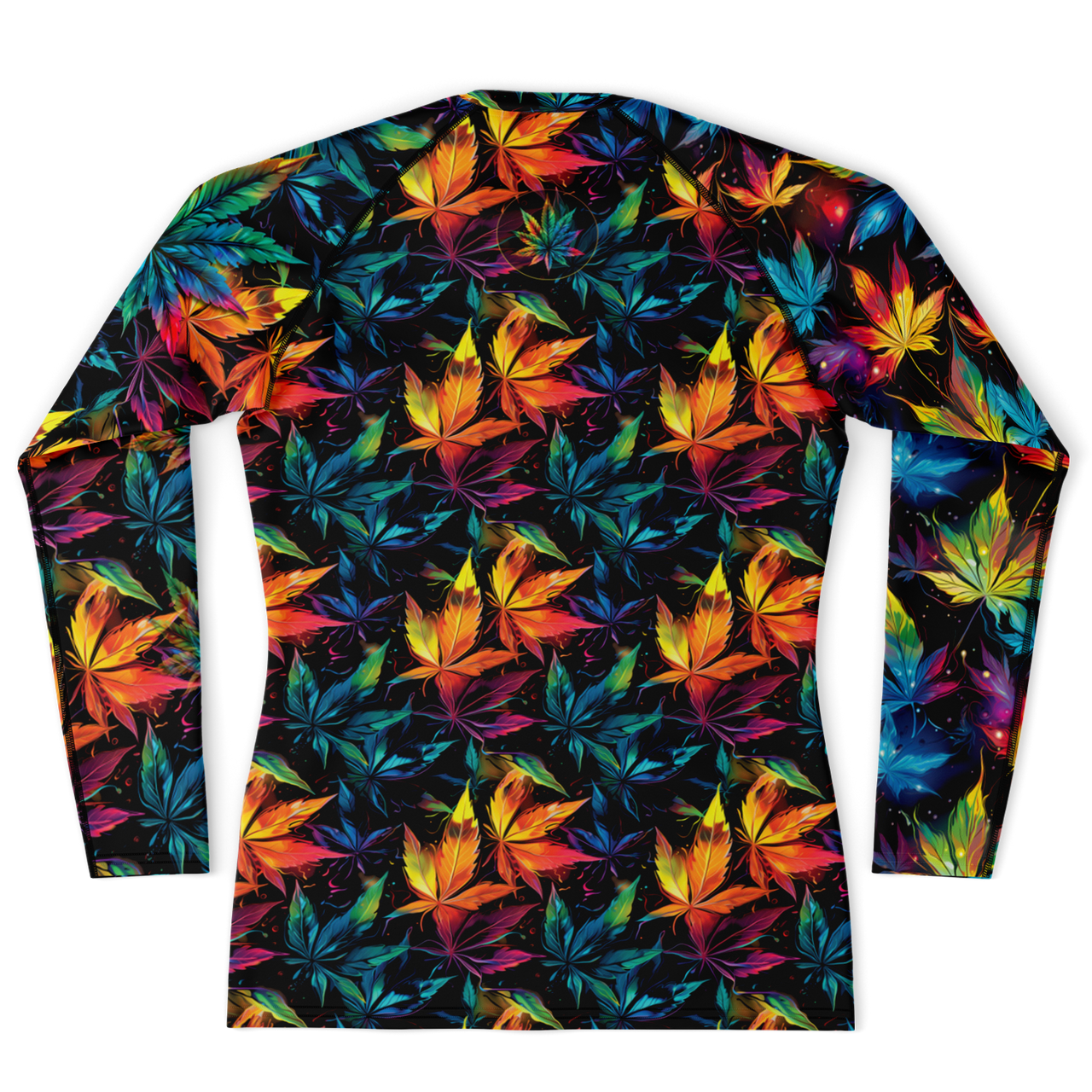 Chokefish™ Long Sleeve Rashguard Cannabis Men's Shirt-011