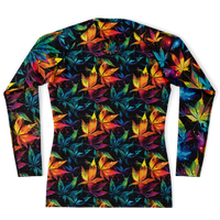 Chokefish™ Long Sleeve Rashguard Cannabis Men's Shirt-011