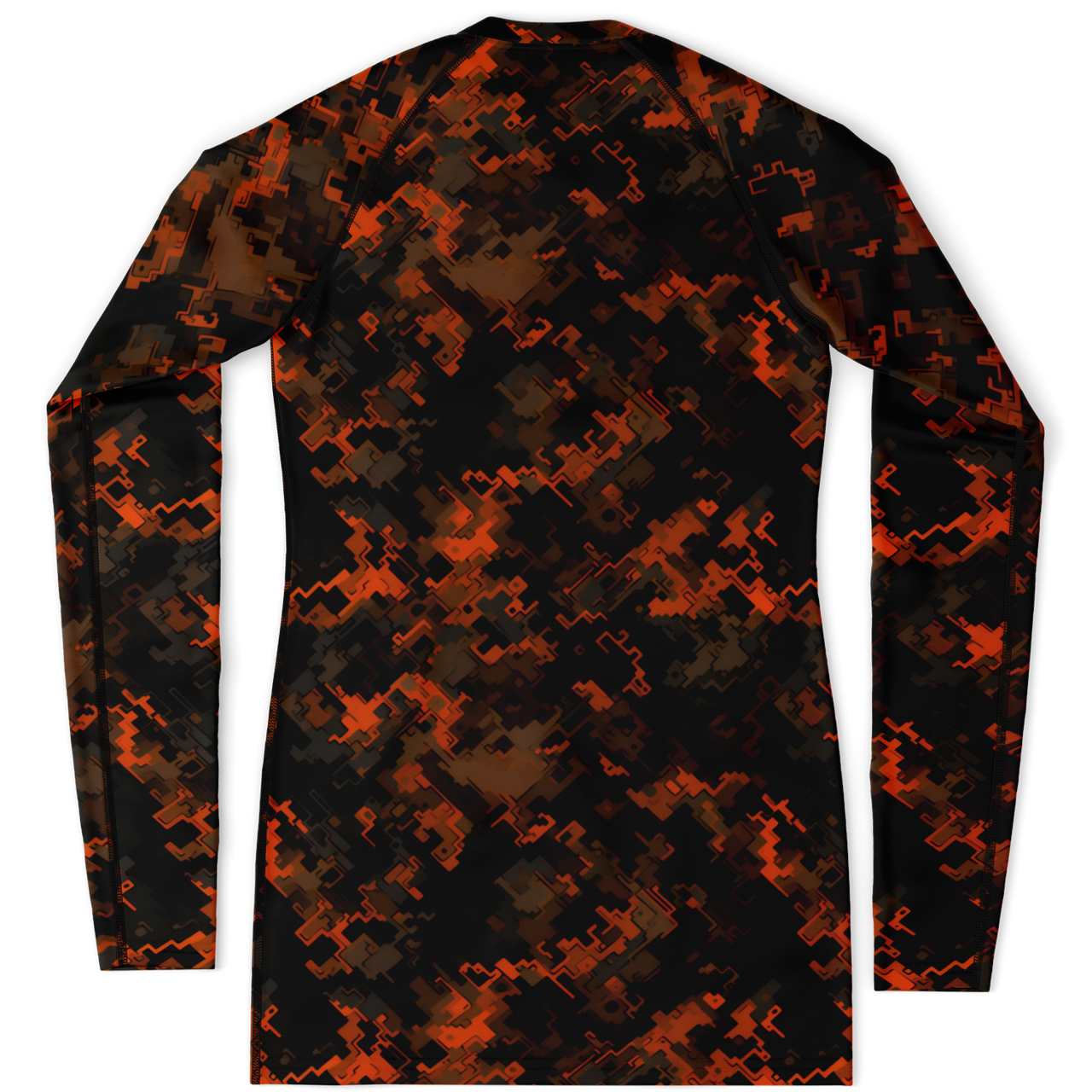 Chokefish™ Long Sleeve Rashguard Camouflage Woman's Shirt-017