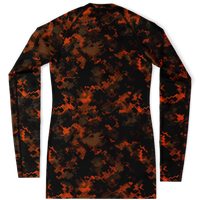 Chokefish™ Long Sleeve Rashguard Camouflage Woman's Shirt-017