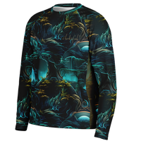 Chokefish™ Long Sleeve Every Day All Weather Trees&Boats Shirt Men's-002