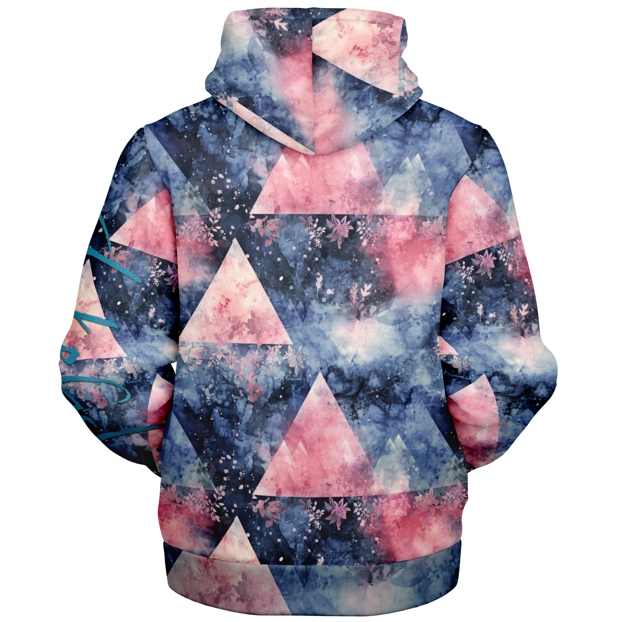 Chokefish™ Microfleece Zip-Up Hoodie Acid-Wash Colors-010