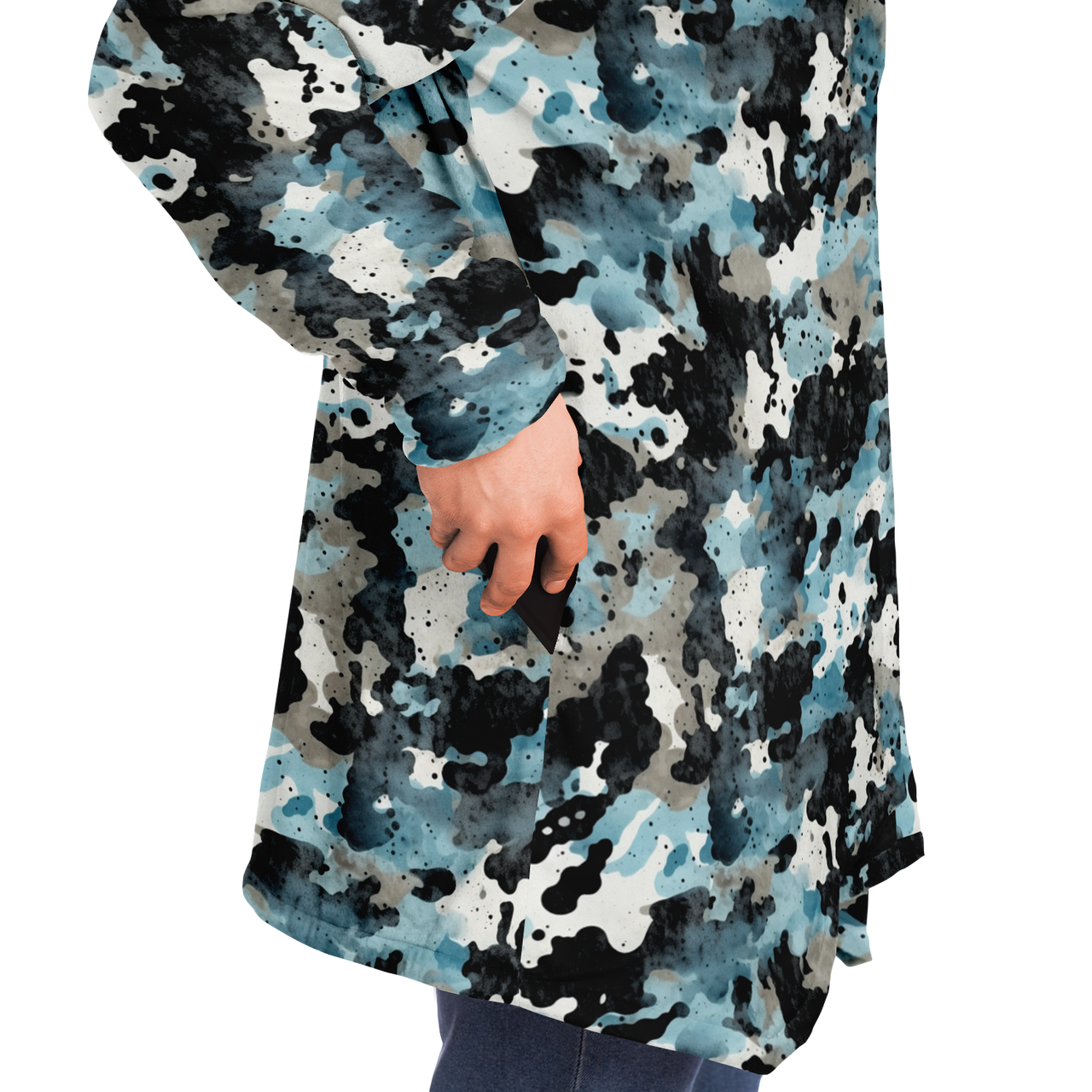 Chokefish™ Acid-Wash Cloaks Unisex-009B