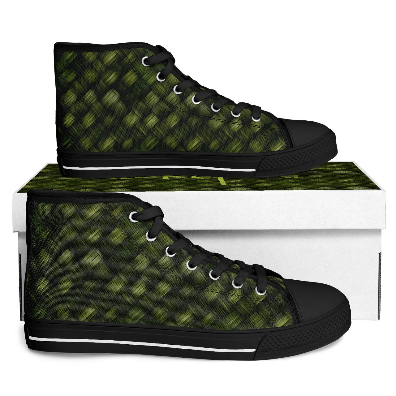 Chokefish™ Urban Peak Retro High Tops-Texture-001-2
