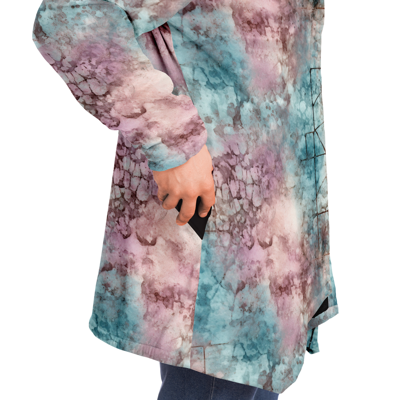 Chokefish™ Acid-Wash Cloaks Unisex-002B