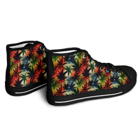 Chokefish™ Urban Peak Retro High Tops-Cannabis-004-2