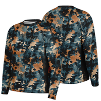 Chokefish™ Long Sleeve Every Day All Weather Acid-Wash Shirt Men's-009