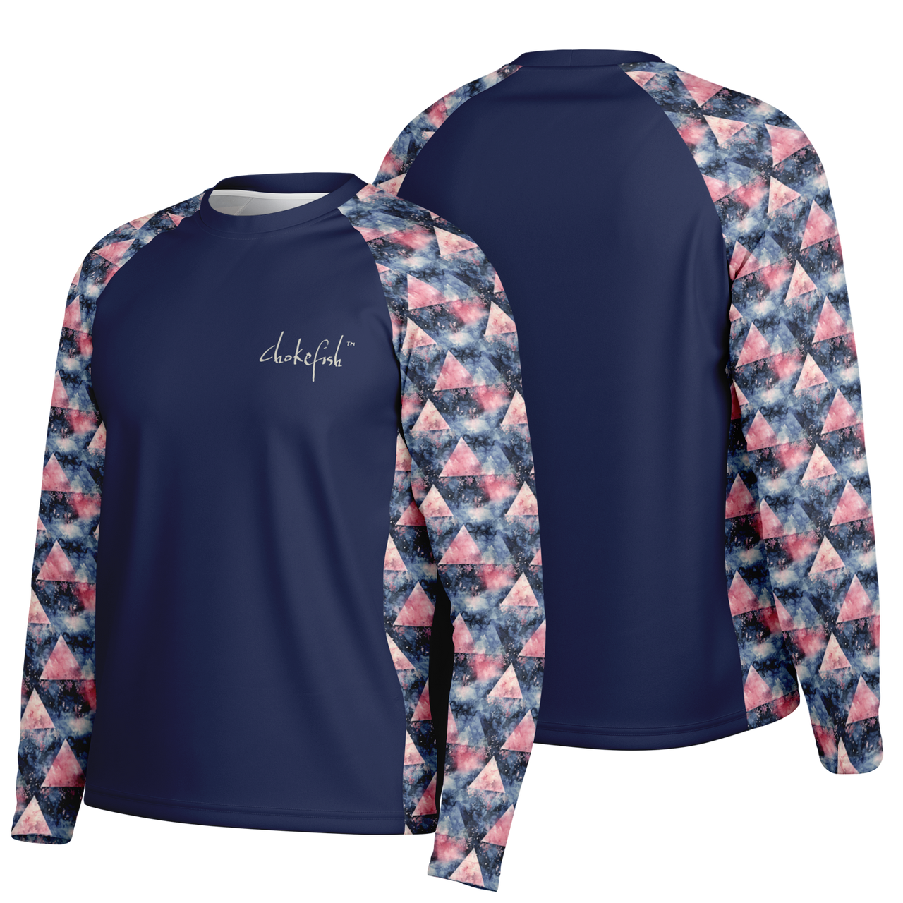 Chokefish™ Long Sleeve Every Day All Weather Acid-Wash Shirt Men's-008
