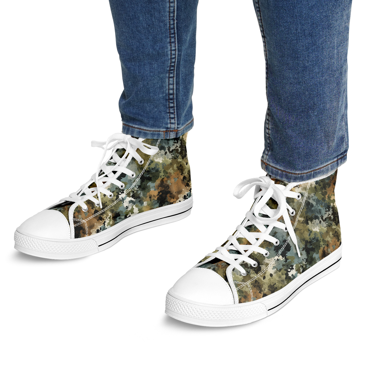 Chokefish™ Urban Peak Retro High Tops-Acid-Wash-014