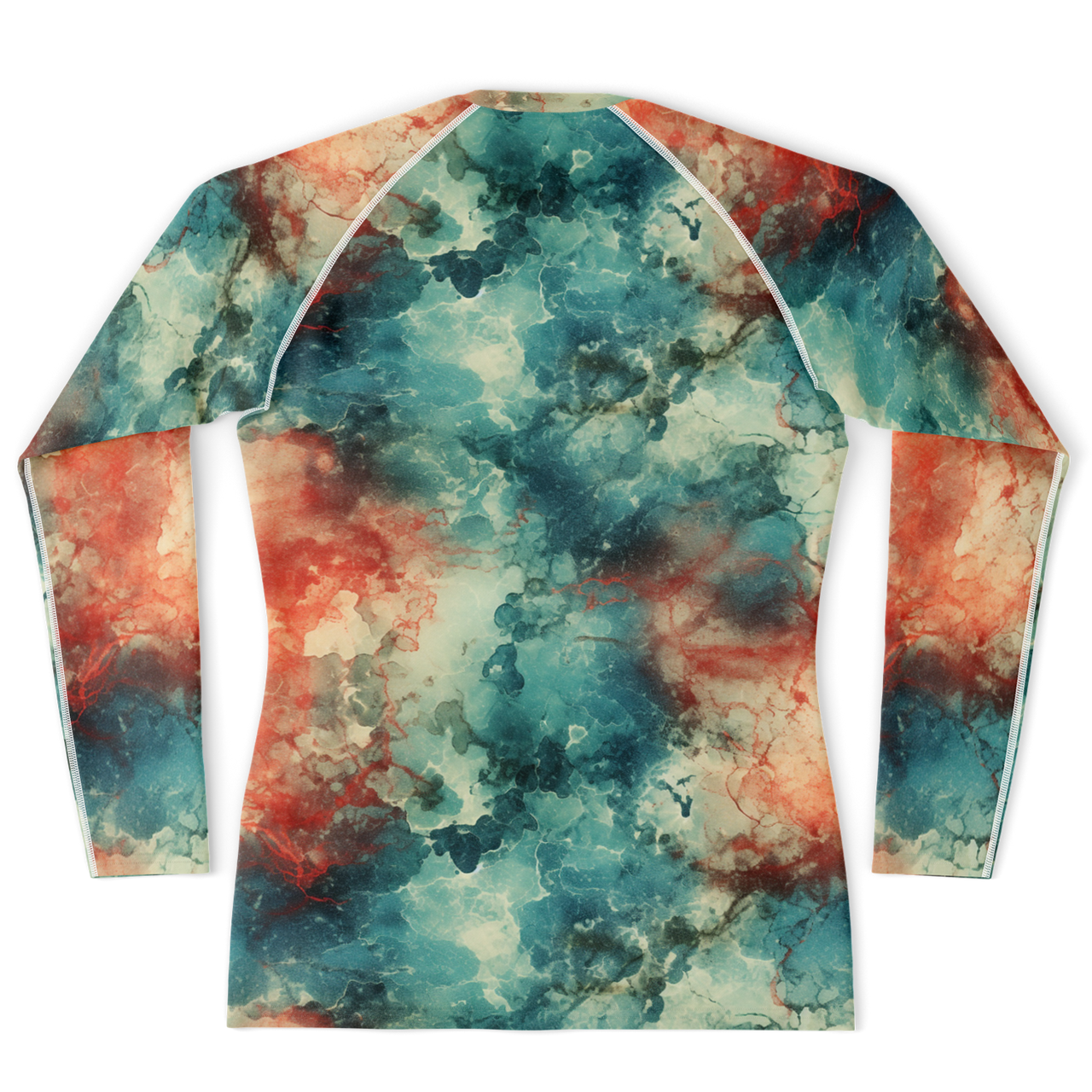 Chokefish™ Long Sleeve Rashguard Acid-Wash Men's Shirt-004