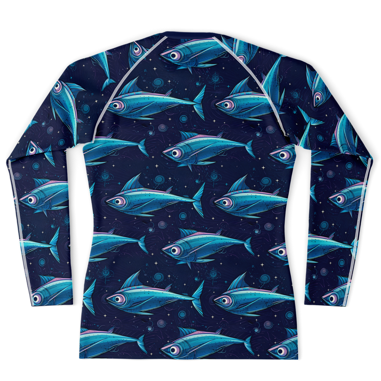 Chokefish™ Long Sleeve Rashguard Marine Men's Shirt-004