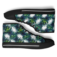 Chokefish™ Urban Peak Retro High Tops-Cannabis-013-2