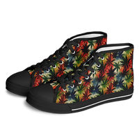 Chokefish™ Urban Peak Retro High Tops-Cannabis-004-2