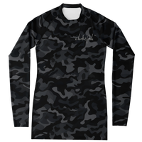 Chokefish™ Long Sleeve Rashguard Camouflage Woman's Shirt-005