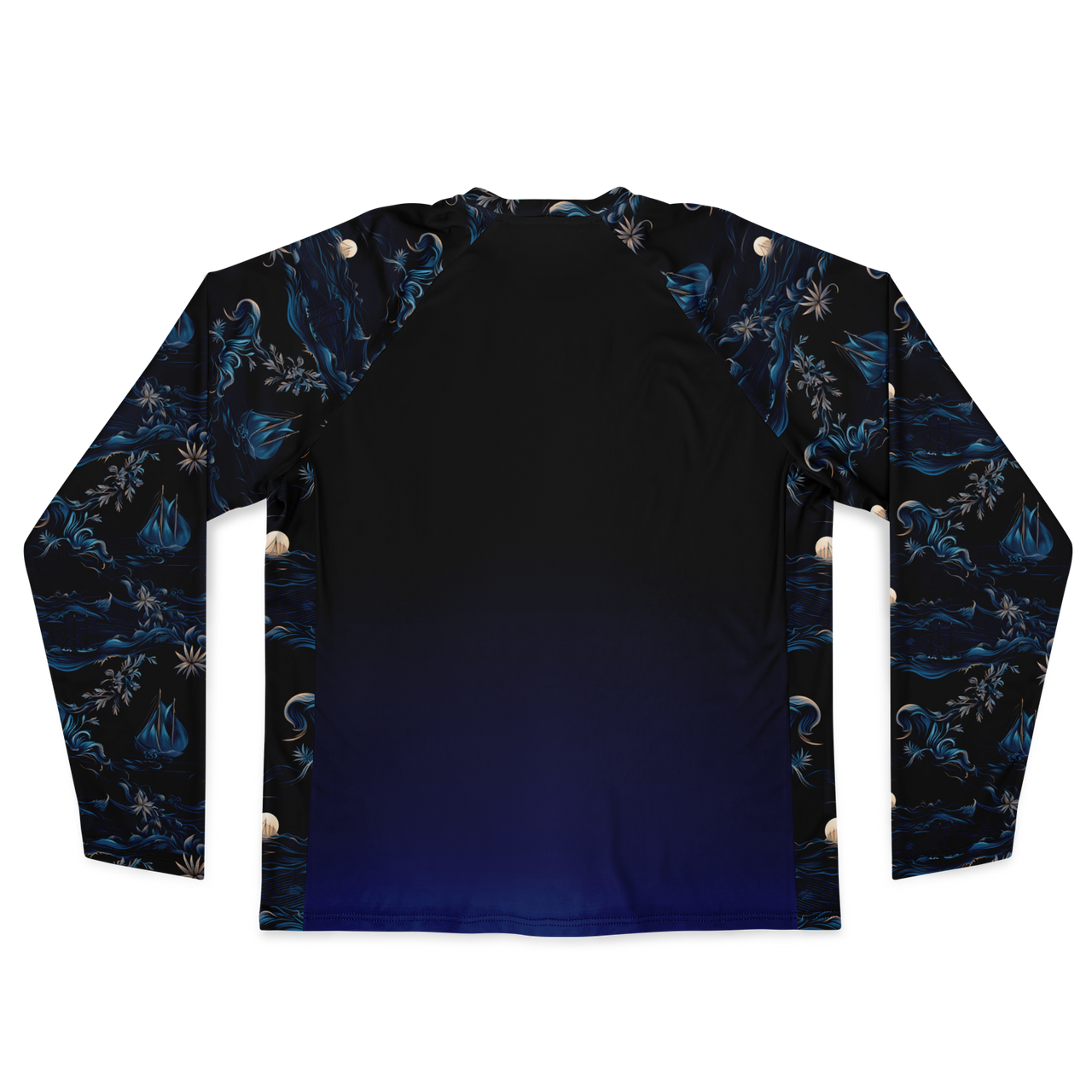 Chokefish™ Long Sleeve Every Day All Weather Trees&Boats Shirt Men's-017