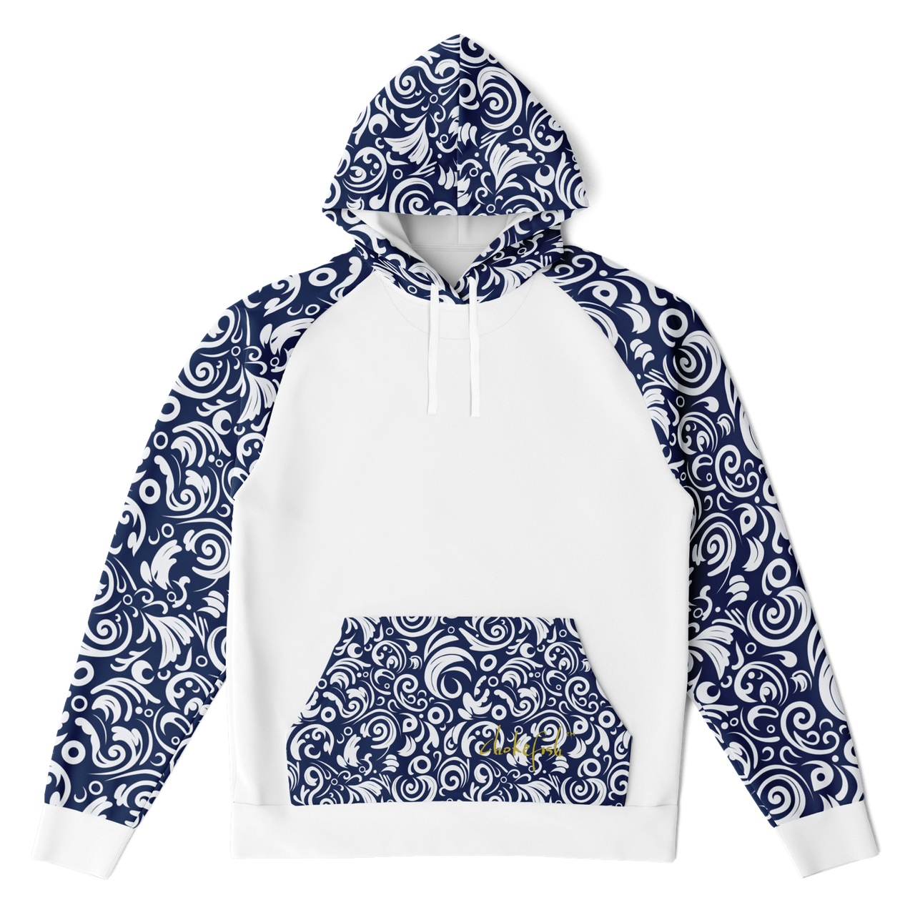 Chokefish™ Maori-Tribal Raglan Remix - 002W