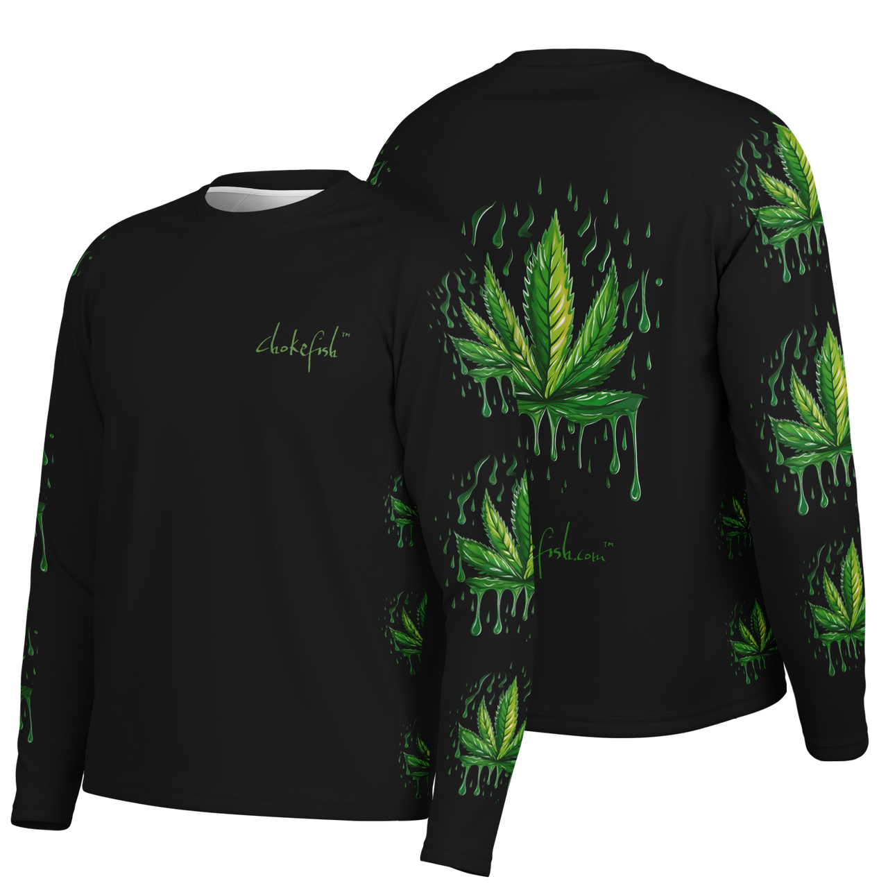 Chokefish™ Long Sleeve Every Day All Weather Cannabis Shirt Men's-033