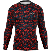 Chokefish™ Long Sleeve Rashguard Marine Men's Shirt-001
