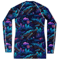 Chokefish™ Long Sleeve Rashguard Marine Woman's Shirt-005