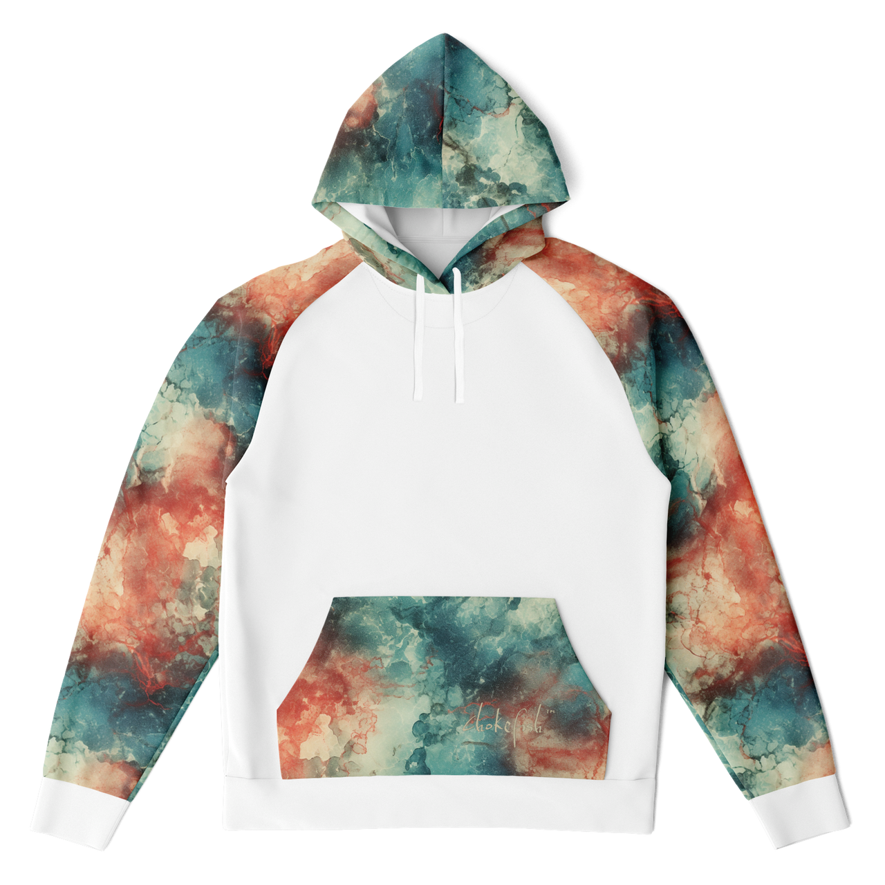 Chokefish™ Acid Wash Raglan Remix - 004W