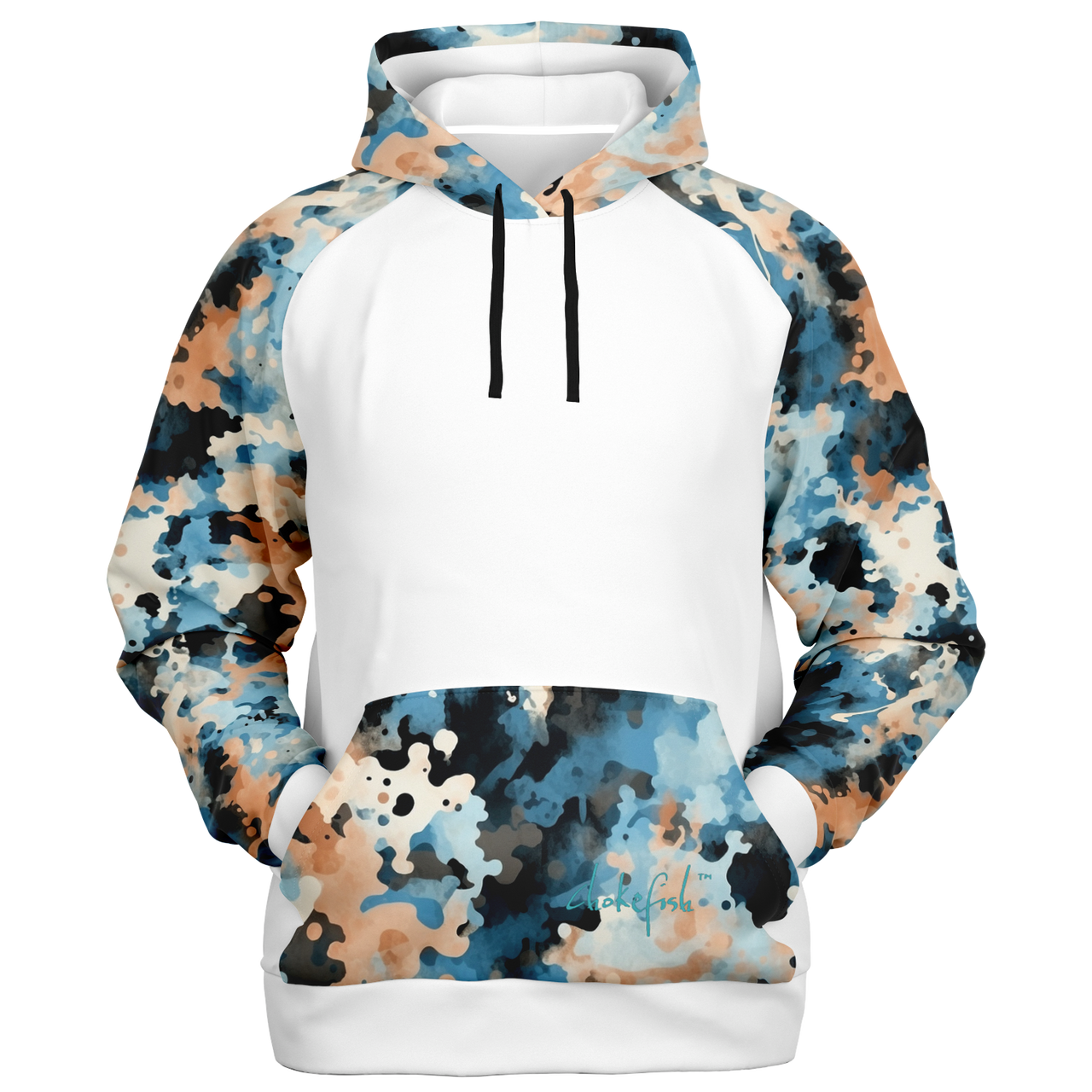 Chokefish™ Acid Wash Raglan Remix - 015W