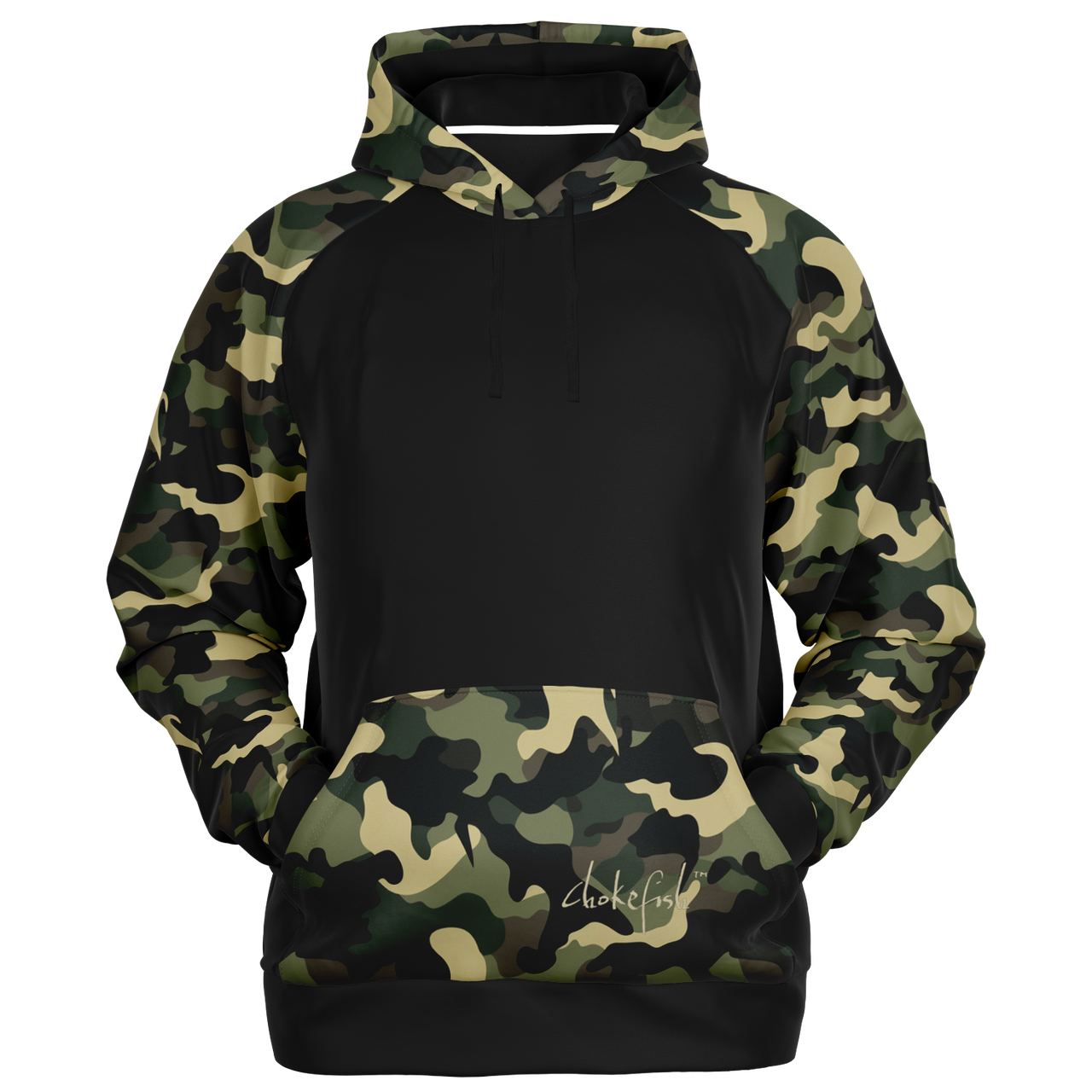 Chokefish™ Camouflage Raglan Remix - 001B